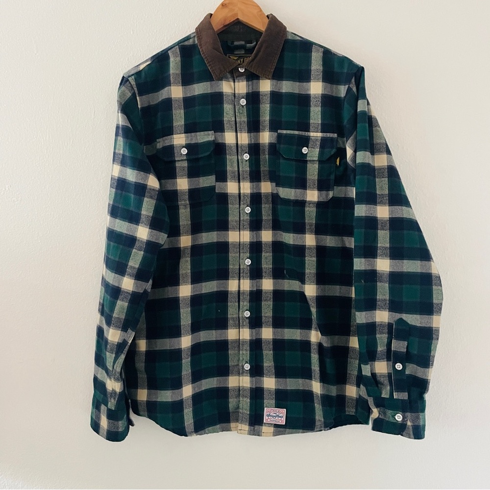 Benny Gold Venture Flannel Long Sleeve Button Down - Green